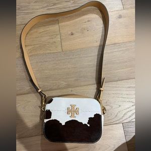 Tory Burch McGraw Calf Hair Camera Bag